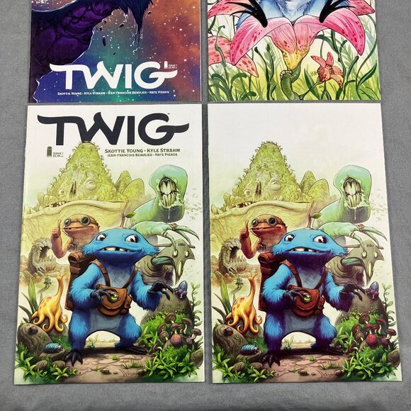 Twig #1 Image Comic Book Lot Momoko Young Cover Variant + Kyle Strahm 1:10 Cover - Picture 3 of 4